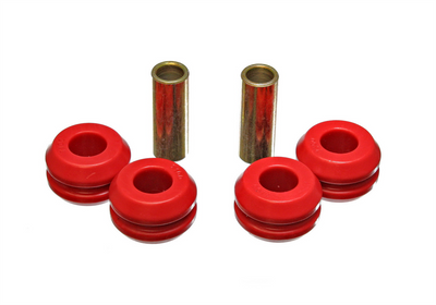 Red Front Strut Rod Bushing Set <br>95-97 Nissan Pickup