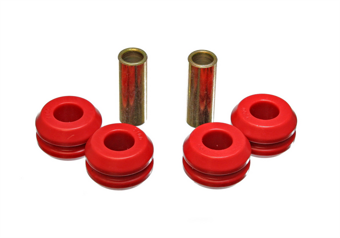 Red Front Strut Rod Bushing Set <br>95-97 Nissan Pickup