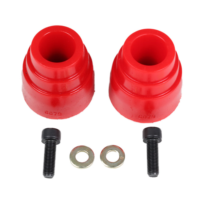 Red Rear Axle Bump Stop Set <br>96-09 Toyota 4Runner