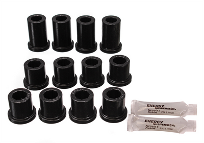 Black Front Leaf Spring Bushing Set <br>84-85 Toyota 4Runner