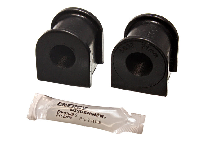 Black 21mm Front Sway Bar Bushing Set <br>05-07 Scion tC