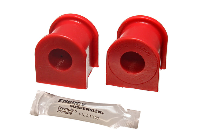 Red 21mm Front Sway Bar Bushing Set <br>05-07 Scion tC