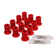 Red Front Leaf Spring Bushing Set <br>69-80 Toyota Land Cruiser