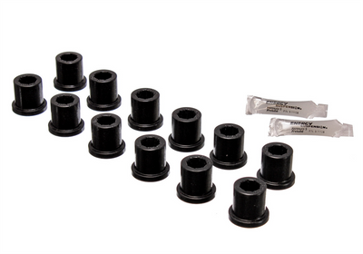 Red Rear Spring Frame Shackle Bushing Set <br>79-83 Toyota Pickup