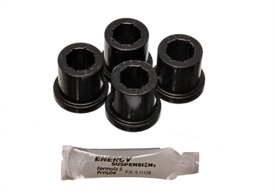 Black Rear Spring Frame Shackle Bushing Kit <br>80-88 Toyota Pickup