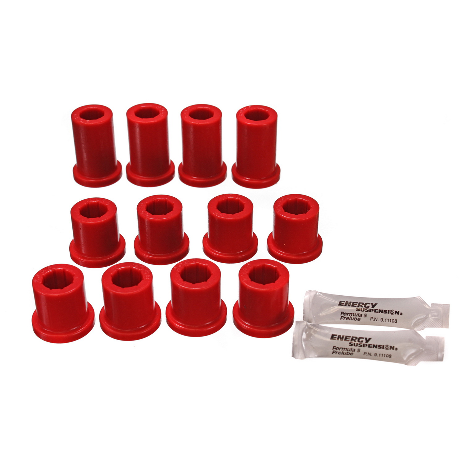 Red Front Leaf Spring Bushing Set <br>84-85 Toyota 4Runner