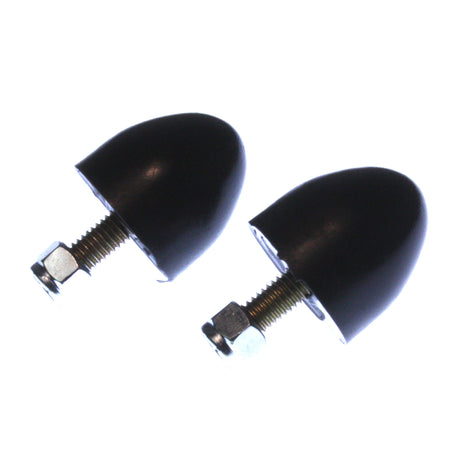 Black Rear Bump Stop Set <br>75-80 Chrysler Cordoba