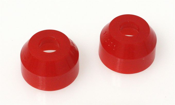 Red Front Ball Joint Dust Boots Set <br>64-66 Ford Mustang, 84-98 Honda Civic