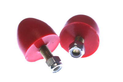 Red Rear Bump Stop Set <br>75-80 Chrysler Cordoba