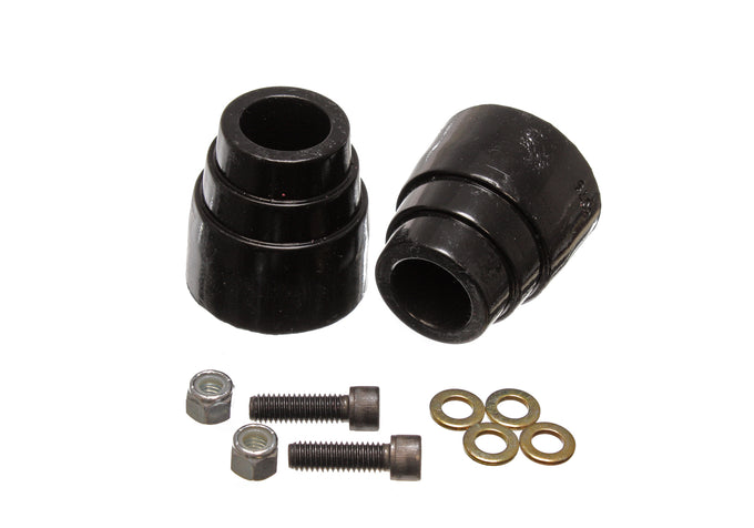 Black Front Bump Stop Set <br>00-04 Ford Excursion