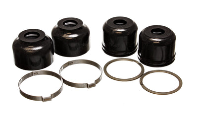Black Front or Rear Ball Joint Boot Set <br>94-01 AM General Hummer