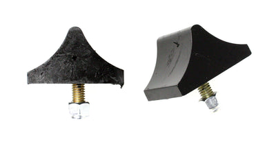 Black Front Bump Stop Set <br>75-80 Chrysler Cordoba
