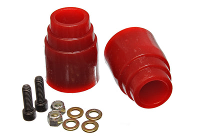Red Rear Axle Bump Stop Set <br>00-04 Ford Excursion