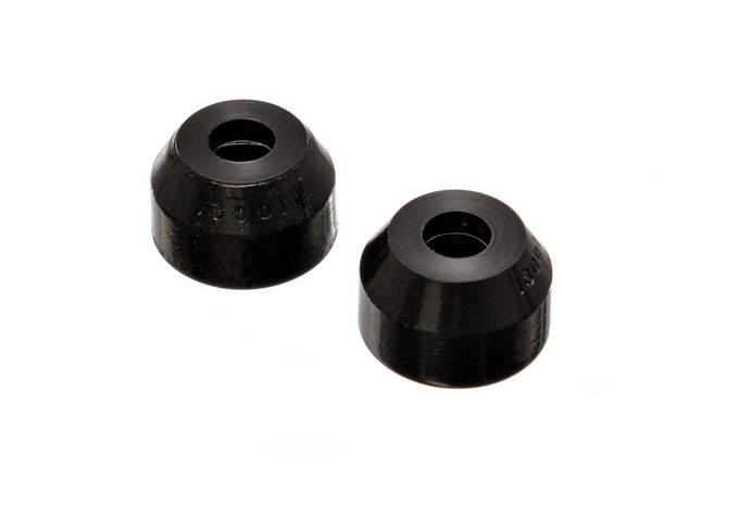 Black Front Ball Joint Dust Boots Set <br>64-66 Ford Mustang, 84-98 Honda Civic