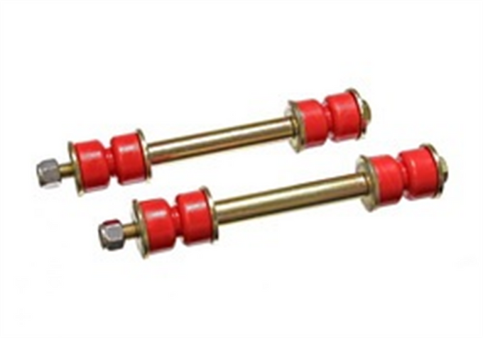 Red Front and Rear Sway Bar End Link Set <br>00-04 Dodge Neon