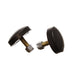 Black Low Profile Black Bump Stop Set <br>63-65 Buick Riviera