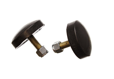 Black Low Profile Black Bump Stop Set <br>63-65 Buick Riviera
