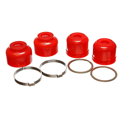 Red Front or Rear Ball Joint Boot Set <br>94-01 AM General Hummer