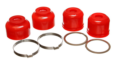 Red Front or Rear Ball Joint Boot Set <br>94-01 AM General Hummer