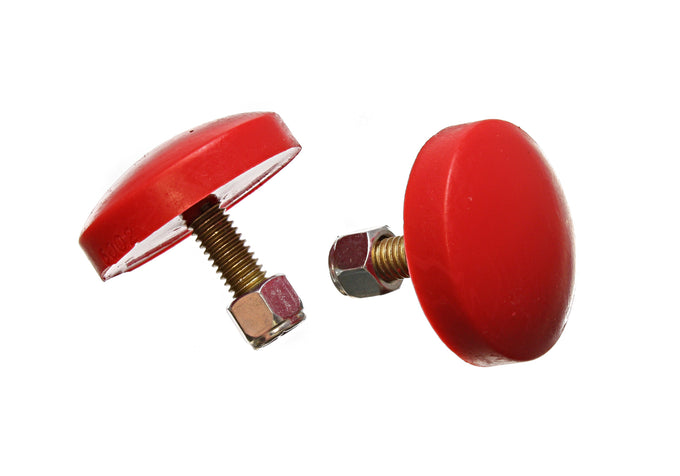 Red Low Profile Red Bump Stop Set <br>63-65 Buick Riviera
