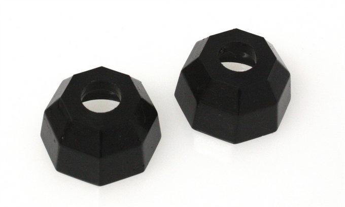 Black Ball Joint Dust Boots Set <br>64-66 Ford Mustang, 84-98 Honda Civic