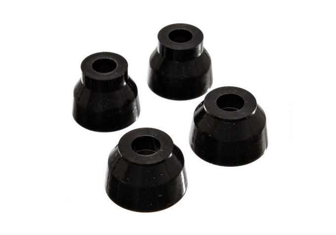 Black Front Ball Joint Dust Boots Set <br>84-96 Chevrolet Corvette