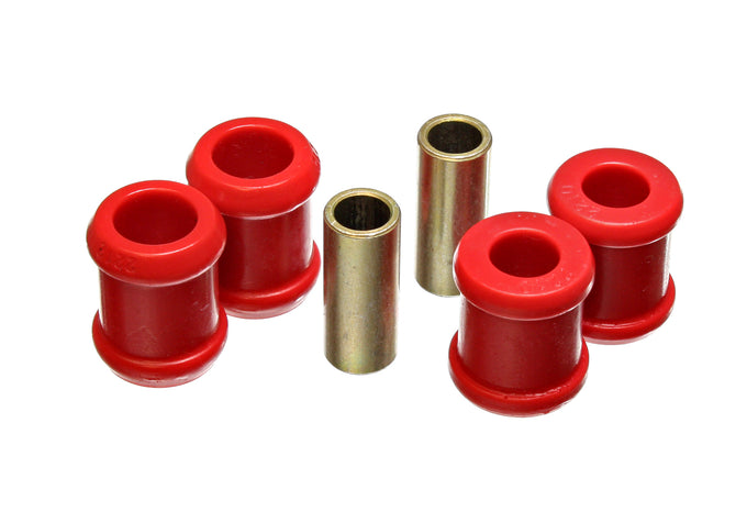 Red Rear Shock Bushing Set <br>88-99 Chevrolet C1500