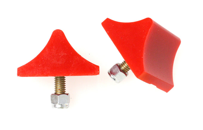 Red Front Bump Stop Set <br>75-80 Chrysler Cordoba