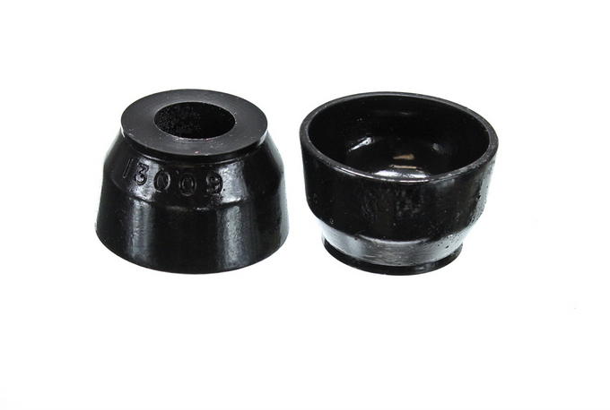 Black Front Ball Joint Dust Boots Set <br>03-10 Dodge Ram 1500/2500/3500, 79-04 Ford Mustang
