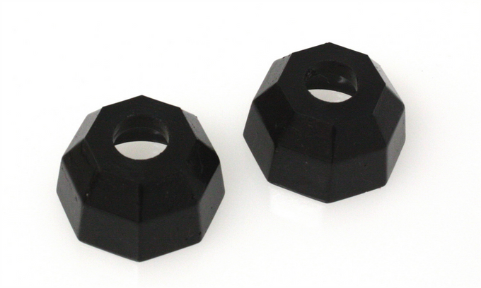 Black Tie Rod End Boots Set <br>88-92 Mazda MX-6 626, 79-85 Mazda RX-7