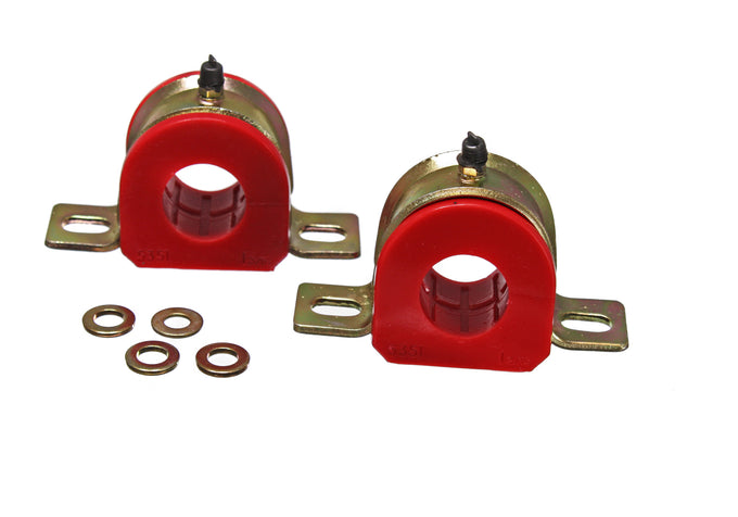 Red Sway Bar Bushing Set <br>92-02 Ford Crown Victoria