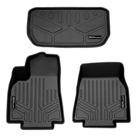 1st Row Floor Liner and Front Trunk Liner Set <br> 20-23 Tesla Model Y