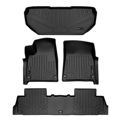 2 Row Floor Liner & Front Trunk Liner <br> 22-24 Rivian R1S