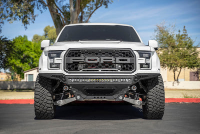 Rock Fighter Frame Cut Front Bumper<br> 17-20 Ford Raptor