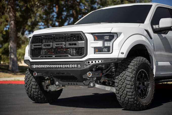 Rock Fighter Frame Cut Front Bumper<br> 17-20 Ford Raptor