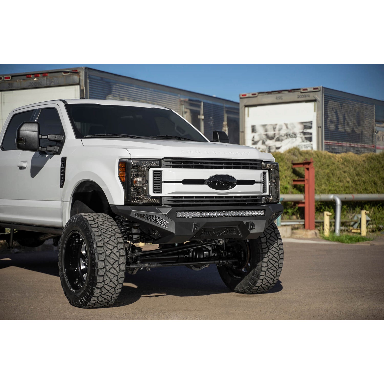 Stealth Fighter Front Bumper<br> 17-22 Ford F250 F350 Super Duty