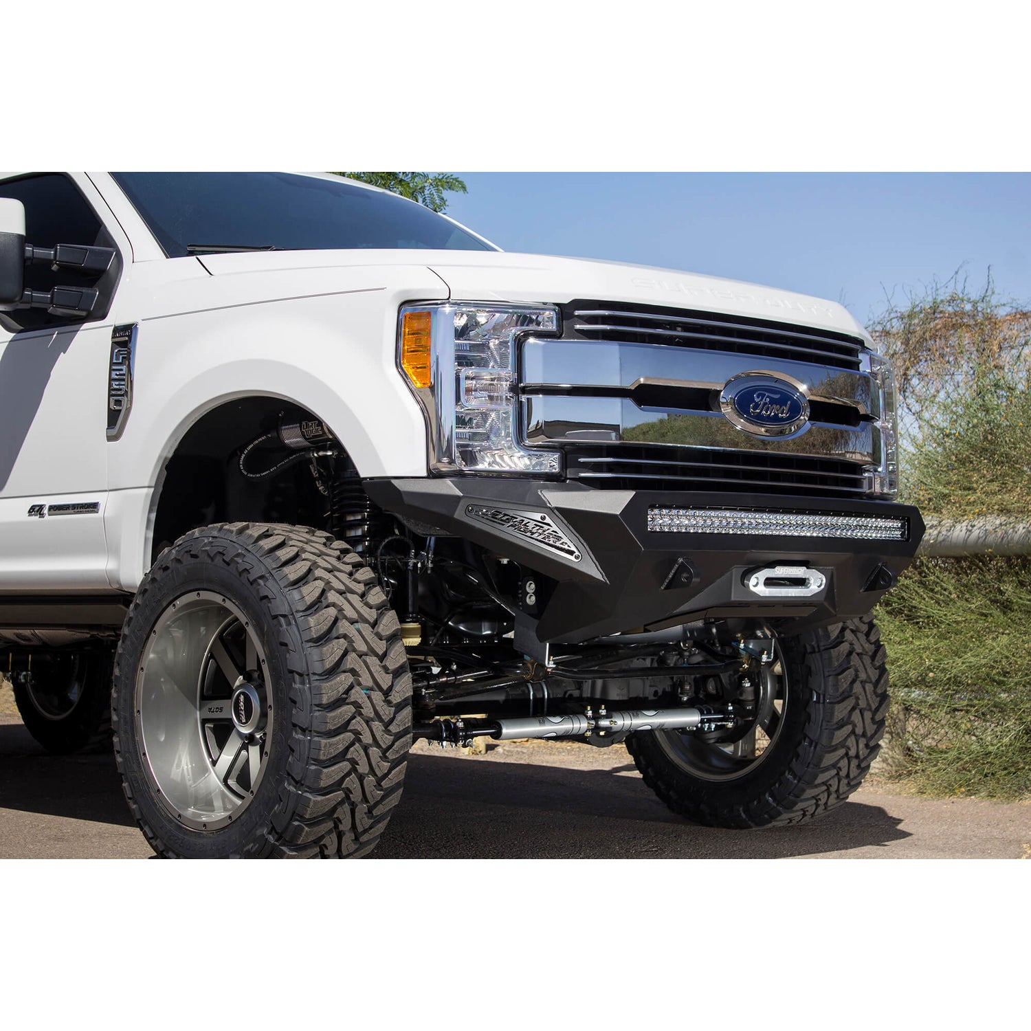 Stealth Fighter Front Bumper<br> 17-22 Ford F250 F350 Super Duty