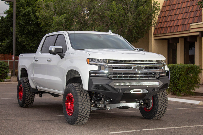 Stealth Fighter Front Bumper<br> 19-21 Chevy Silverado 1500