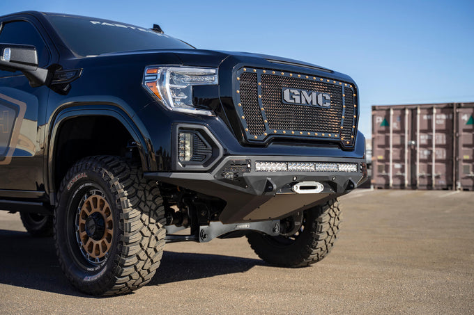Stealth Fighter Front Bumper<br> 19-21 GMC Sierra 1500