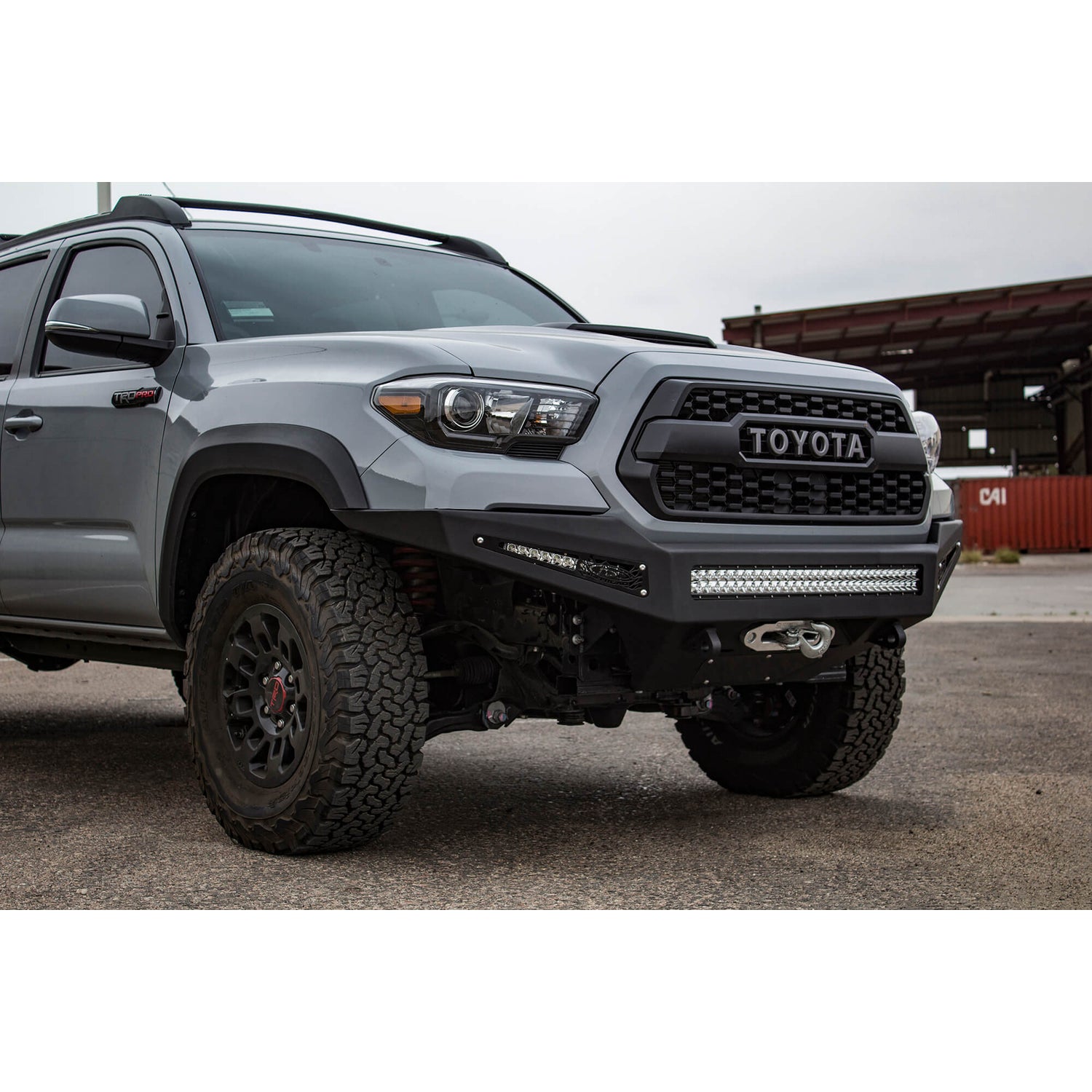 HoneyBadger Front Bumper<br> 16-23 Toyota Tacoma