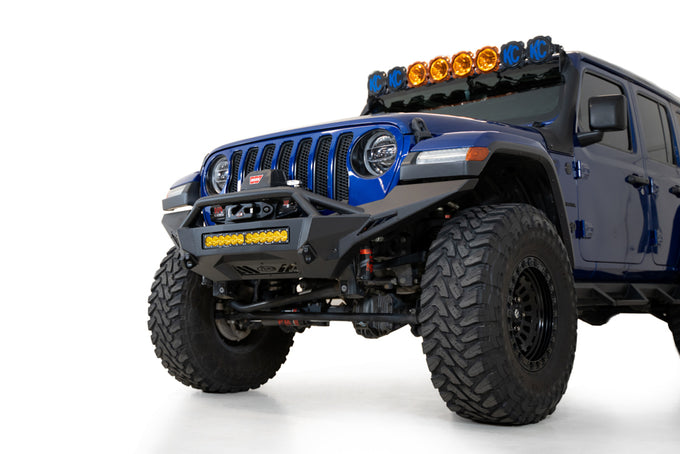 Stealth Fighter Front Bumper<br> 18-24 Jeep Wrangler Gladiator