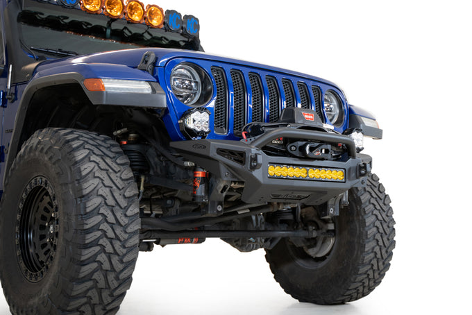 Rock Fighter Front Bumper<br> 18-24 Jeep Wrangler Gladiator
