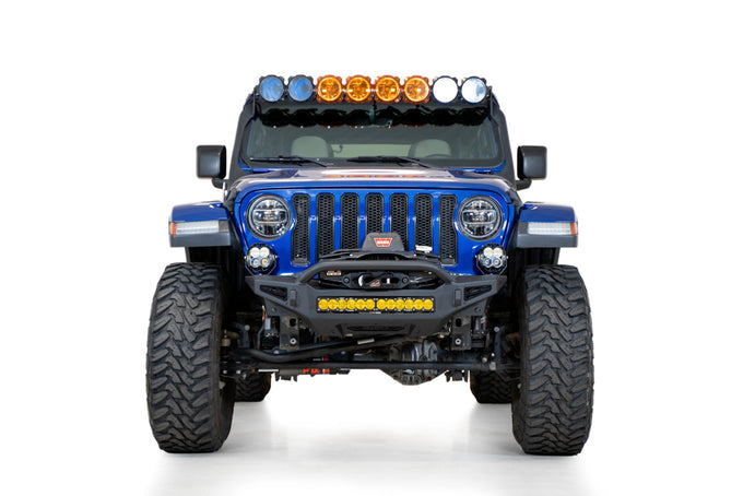 Rock Fighter Front Bumper<br> 18-24 Jeep Wrangler Gladiator