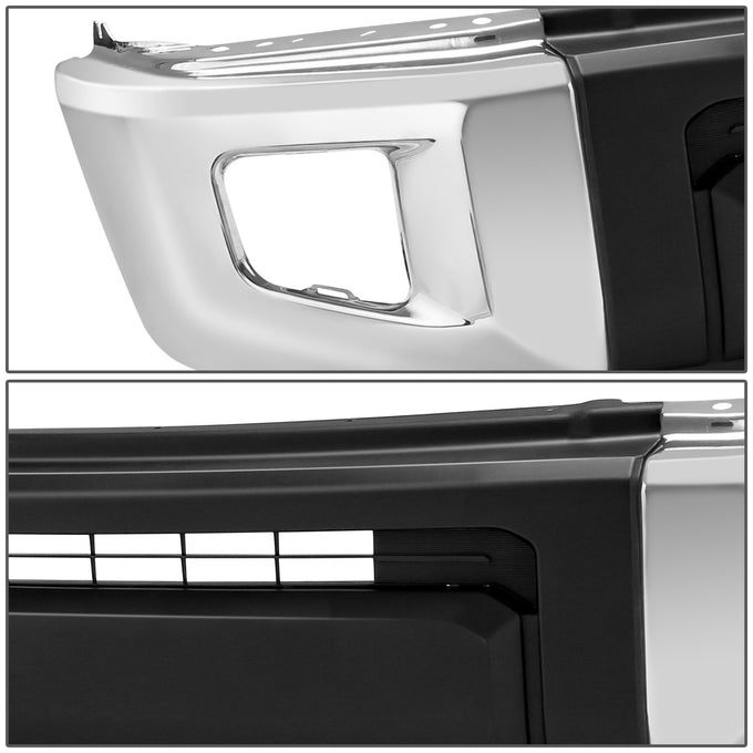 Front Bumper Grille w/o Parking Assist <br>14-21 Toyota Tundra