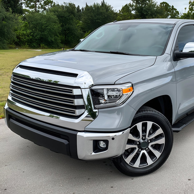 Front Bumper Grille w/ Parking Assist <br>14-21 Toyota Tundra