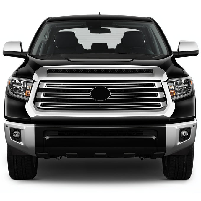 Front Bumper Grille w/ Parking Assist <br>14-21 Toyota Tundra