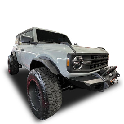 Front & Rear Fender Flares 21-24 Ford bronco, 4DR