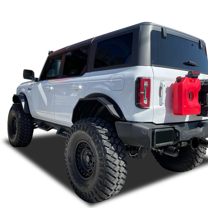 Front & Rear Fender Flares 21-24 Ford bronco, 4DR
