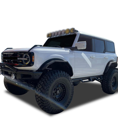 Front & Rear Fender Flares 21-24 Ford bronco, 4DR