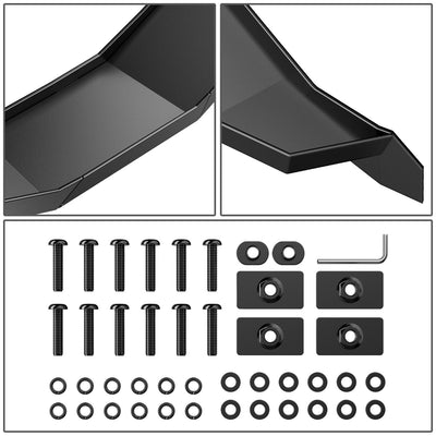 Pair of Carbon Steel Front Fender Flares <br> 21-24 Ford Bronco 4Dr